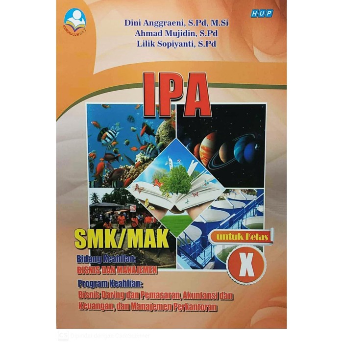 BUKU PELAJARAN SMK IPA BISMEN KELAS 10