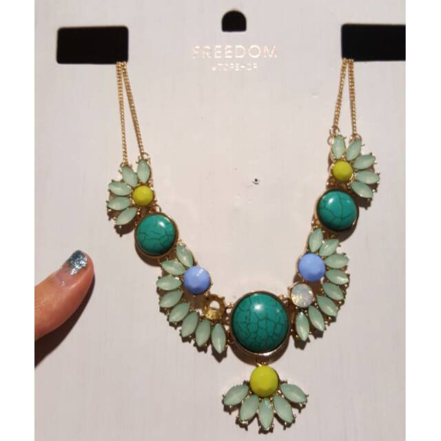 Topshop Turquoise Necklace