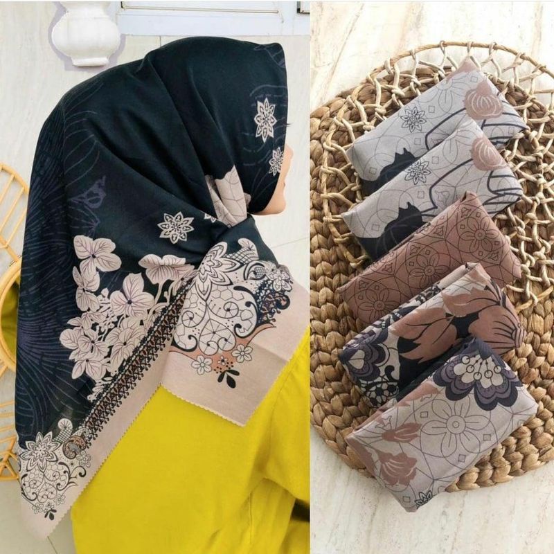 351-400 kerudung segiempat lasercut voal motif-287