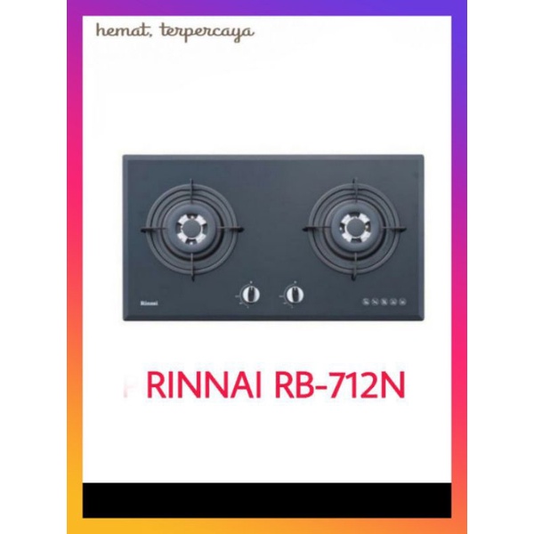 Rinnai kompor gas tanam RB-712N
