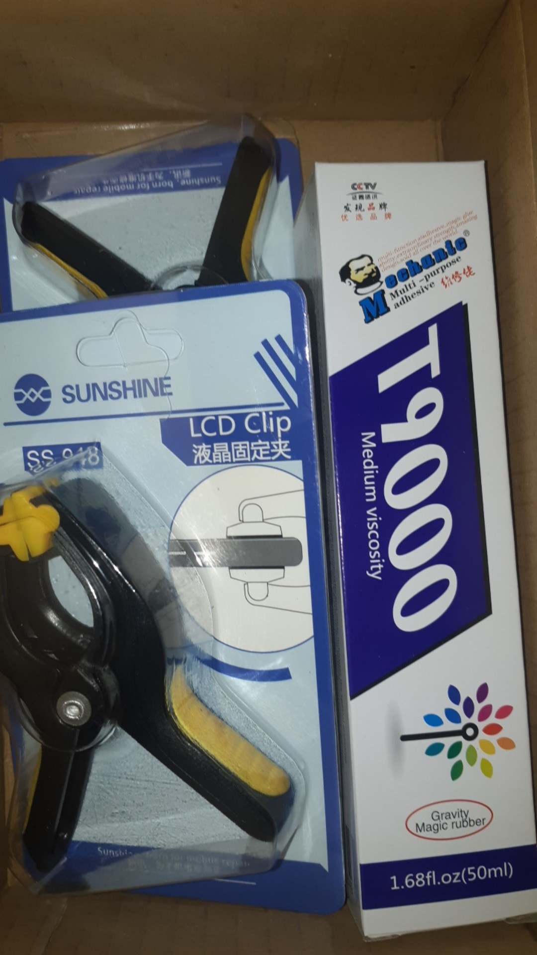 Alat Penjepit Lcd Clip Ss-048 - Alat Bantu Lem Lcd Touchscreen Ss-048