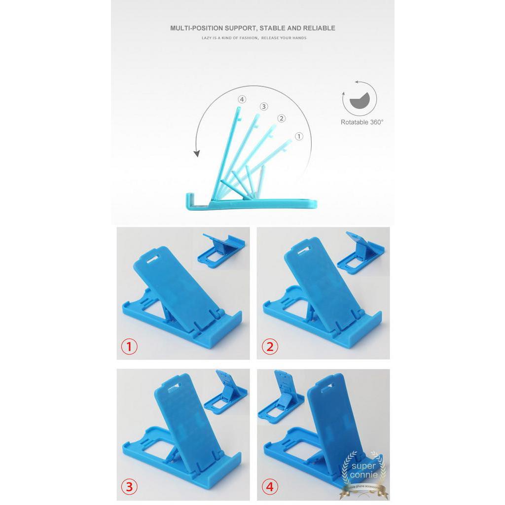 Mini Mobile Phone Holder 3D Portable Adjustable Universal Foldable Phone Stander For All Phones