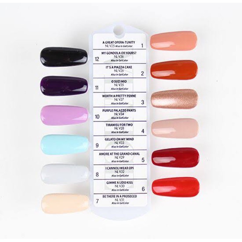 Color chart nail tip display / display warna cat kuku salon 36 kuku nailtip