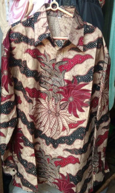 Gamis Batik Jazzy Motif Tenun Songket Tribal Big Size Jumbo Xxl Ld 110 Kerja Kantor Batik Murah Bgt