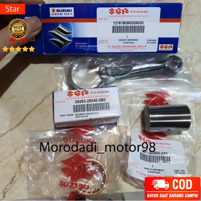 STANG SEHER CONROD SMASH ASLI SUZUKI 12161B09G00N