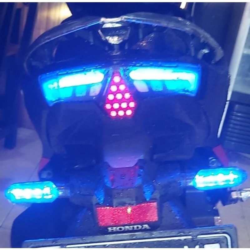 Lampu sen running + senja vario 150 2018 2 in 1