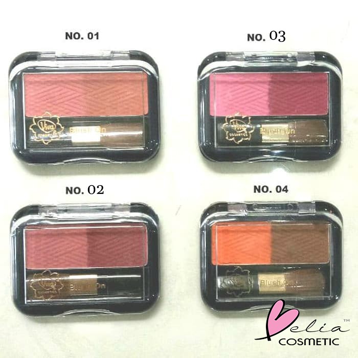 ❤ BELIA ❤ Viva Blush On Duo Blushon 2 in 1 - 4.8g