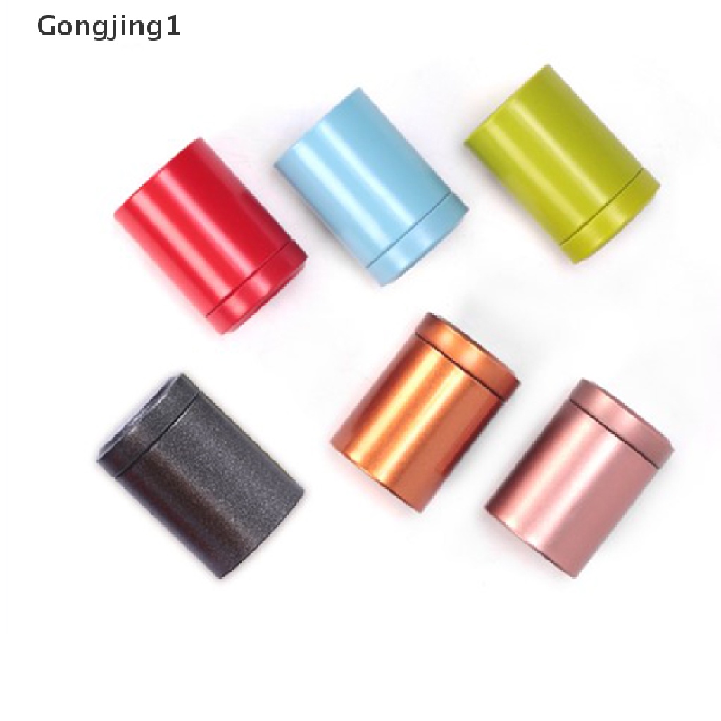 Gongjing1 Kontainer Penyimpanan Kopi / Teh / Daun Portable Bahan Aluminum