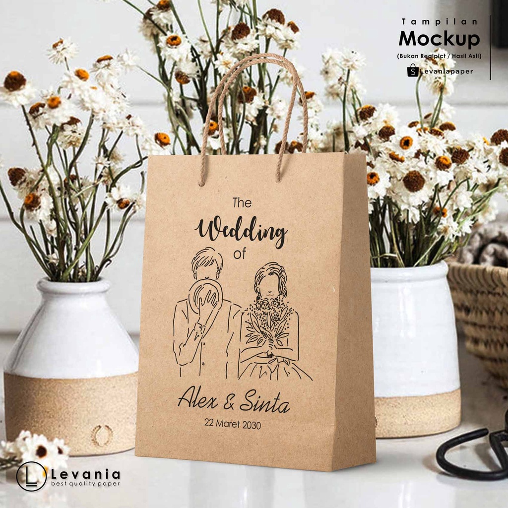 

Size 20x8x28cm - Paperbag - Tas Kertas