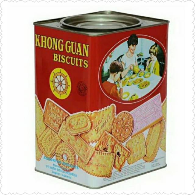 

Khong Guan Biscuit 1600gr Kemasan Kaleng