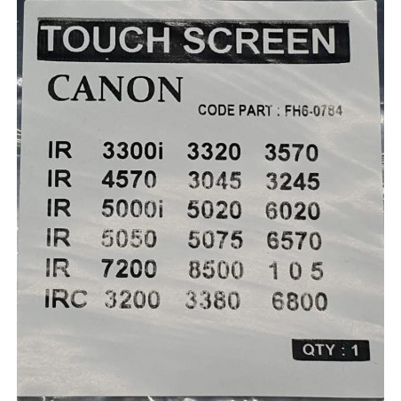 Touch Screen Canon Ir4570 Ir 4570 Ir3045 Ir 3045 Ir6570 Ir 6570