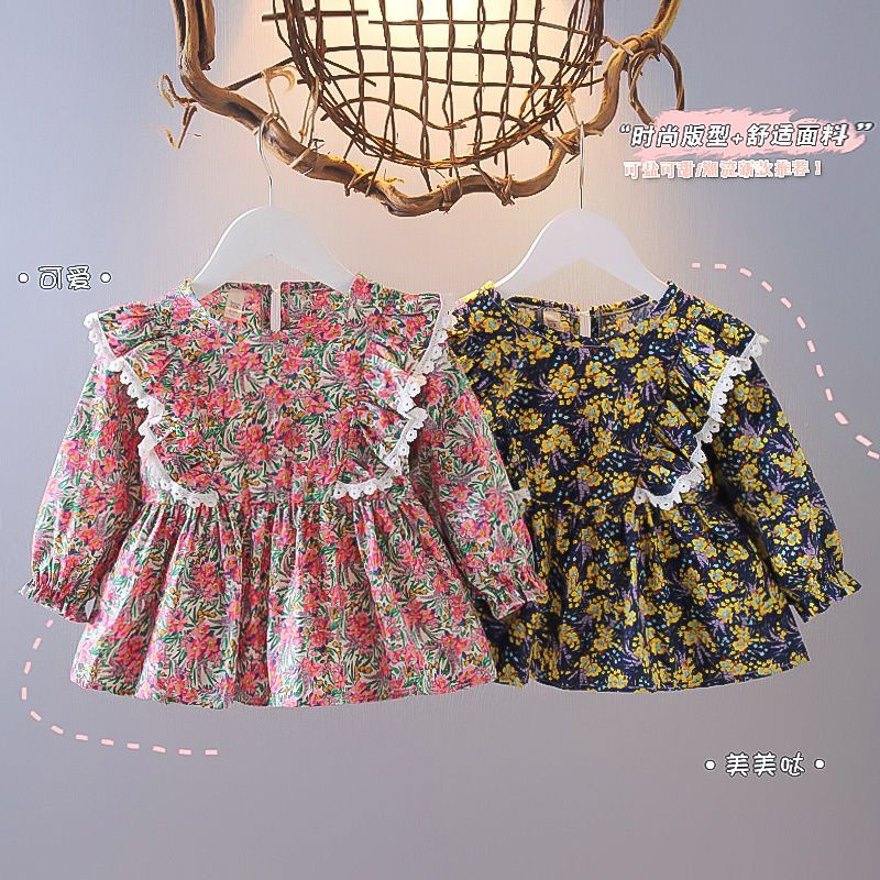 Jual D-One –  Dress Bayi-Anak Perempuan Motif Floral – DO-601