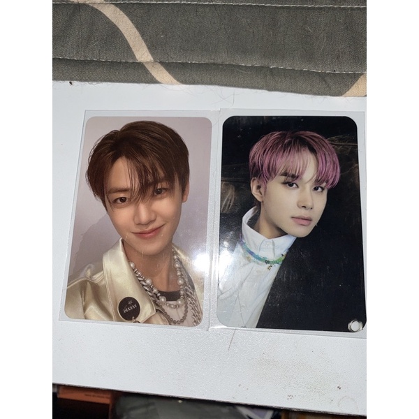 pair pc photocard nct dream luggage dreaming selca jaemin cimol A pendant universe jungwoo