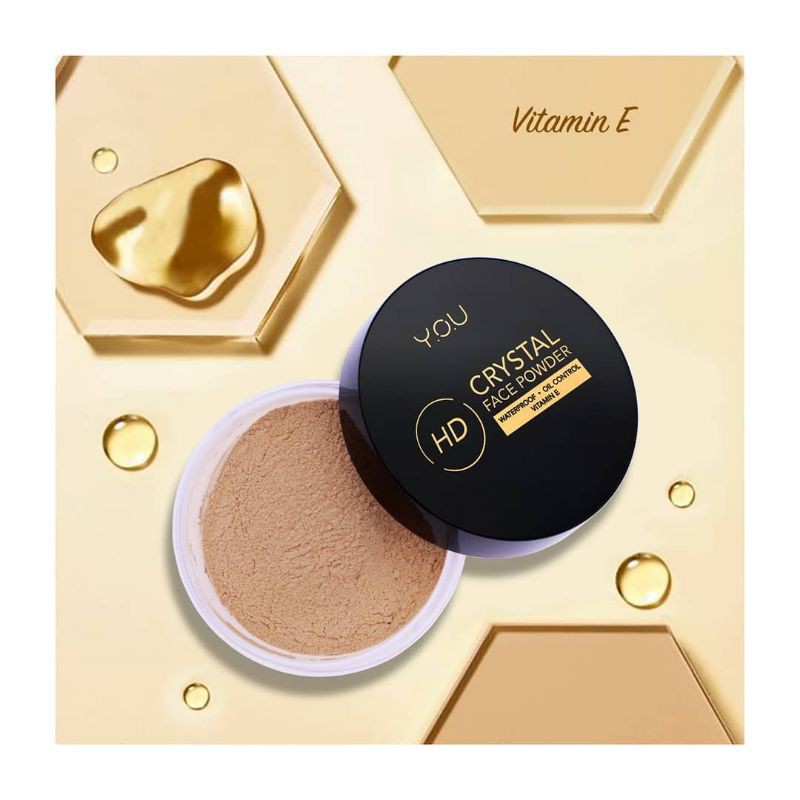 YOU Crystal Face Powder /Bedak Tabur | Shopee Indonesia