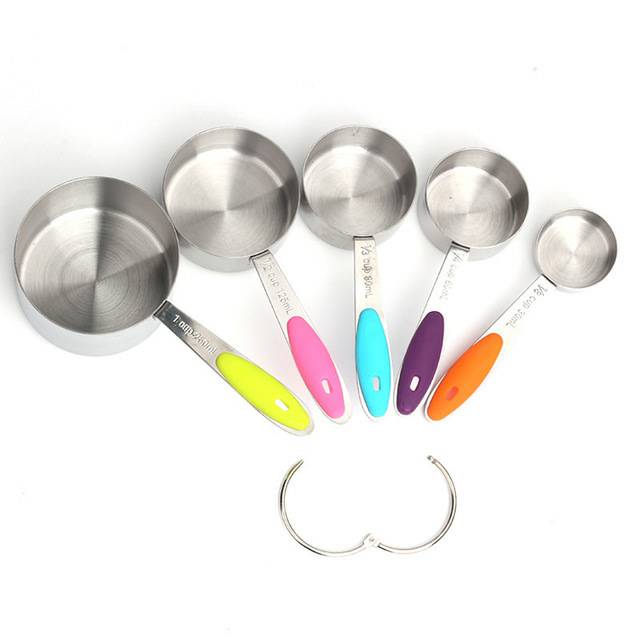 Stainless measuring cups and spoons set 10s / sendok takar