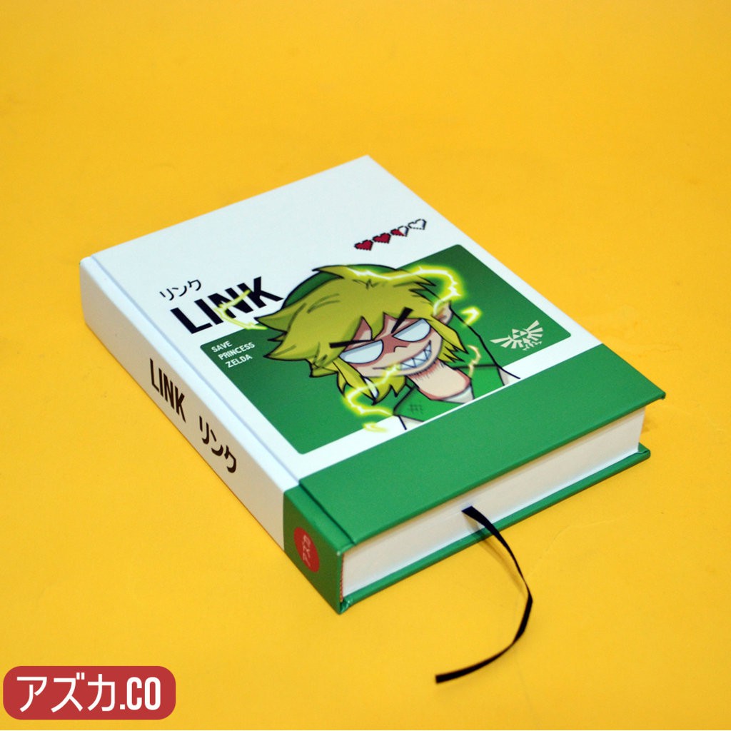 

Pocket Book Harcover Game Link Zelda Gift Couple Jurnal Agenda Binder