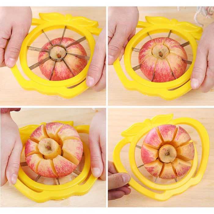 PROMO DISKON!! APPLE SLICER / APPLE CUTTER / ALAT POTONG APEL PRAKTIS MULTIFUNGSI