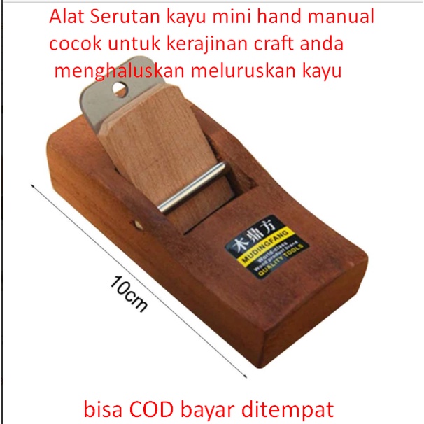Alat Serutan kayu mini hand manual cocok untuk kerajinan craft anda menghaluskan meluruskan kayu