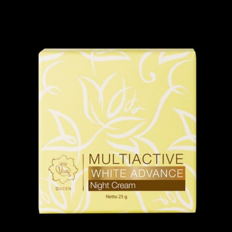 Multiactive Whitening Advance Night Cream White Viva Queen Krim Malam