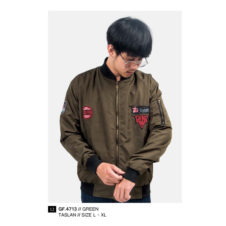 JAKET PRIA UKURAN L sd XL GOLFER