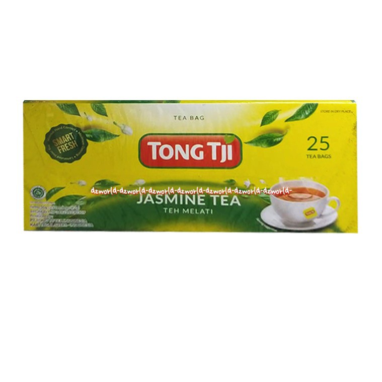 Tong Tji Teh Melati 25tea Bag Teh Celup Tongtji Tongji Jasmine Tea Thong Tji Teh Melati