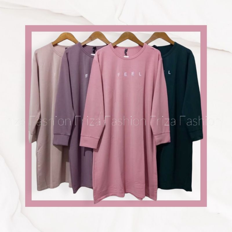 TUNIK UKURAN JUMBO / TUNIK KAOS JUMBO OVERSIZE