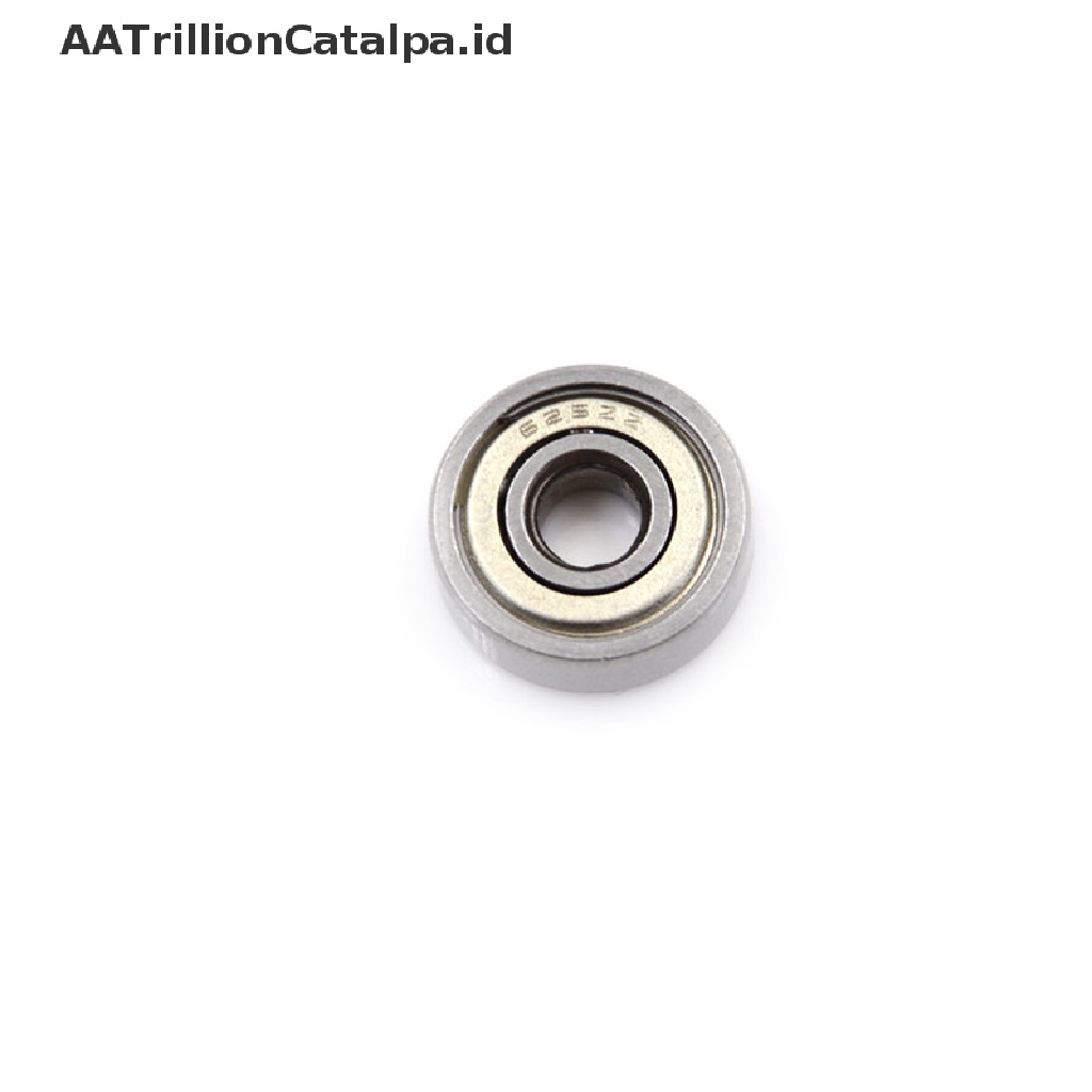 Aatrillioncatalpa 10pcs 625ZZ Miniatur Bola Bearing Radial Metrik Bahan Karet Metal