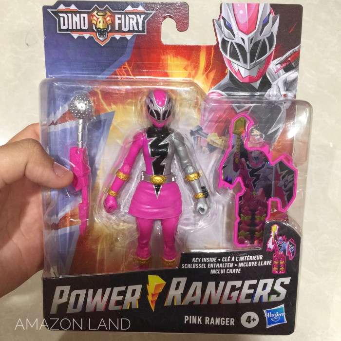 POWER RANGERS DINO FURY PINK RANGERS HASBRO TERLARIS