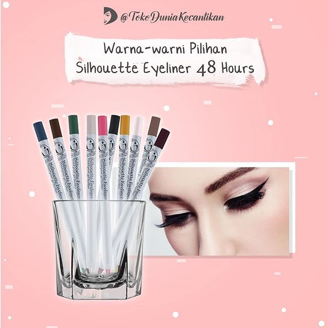 ✿ MADAME ✿ MADAME GIE SILHOUETTE EYELINER 48 HOURS - EYE LINER PENSIL MATA EYEREADY WING IT LADY