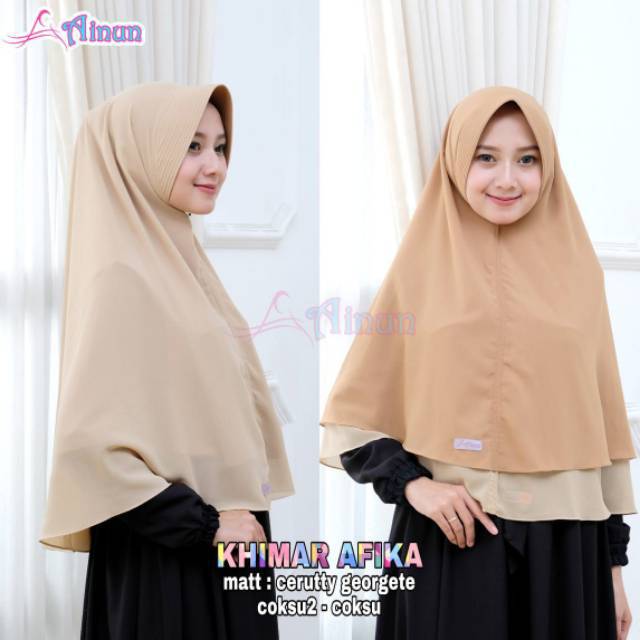 Khimar afika ainun hijab