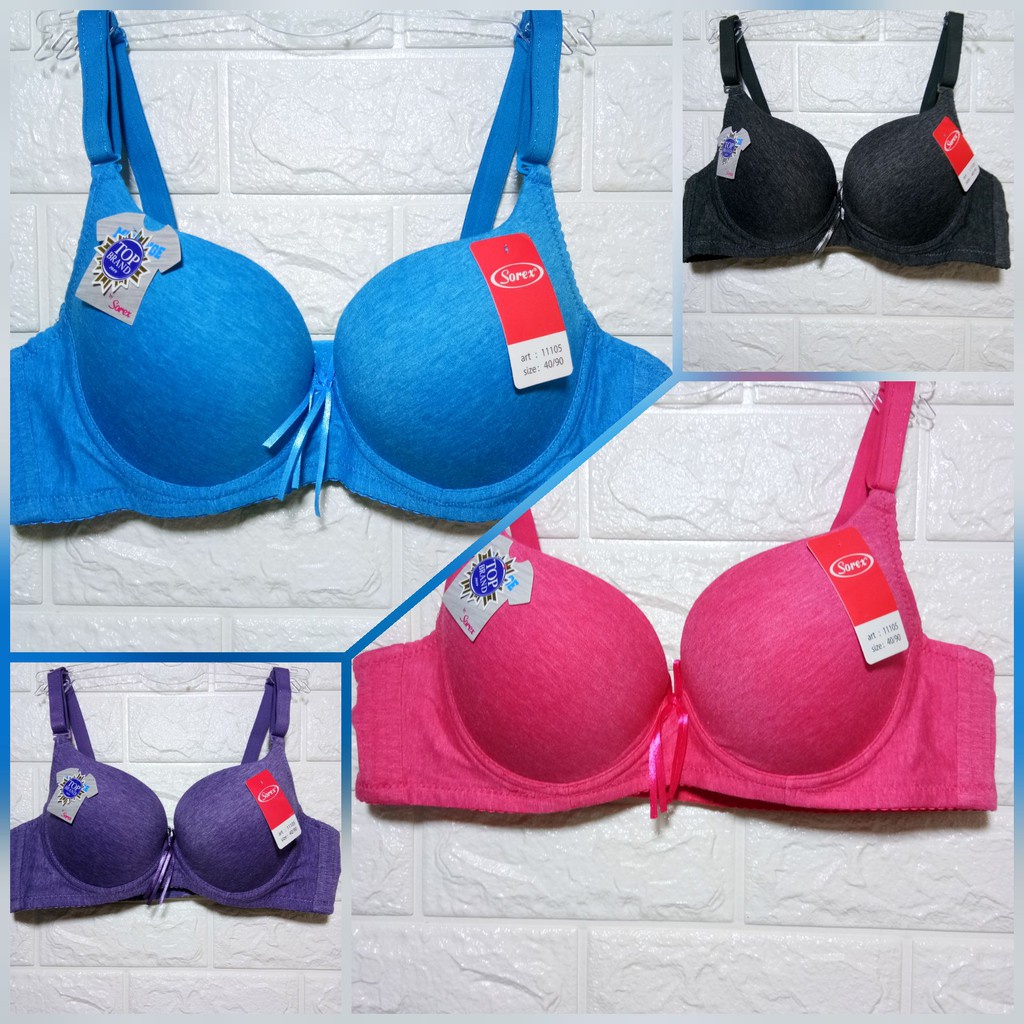 Bra Sorex Kawat 11105 | Sorex BH Busa Melange Collection Wanita Dewasa | Open Sorex