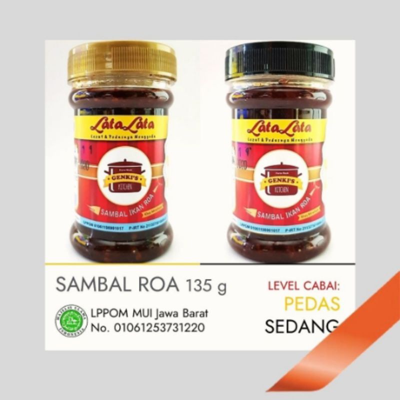 

Sambal Roa Lata-Lata / Sambel Roa Pedas-Sedang