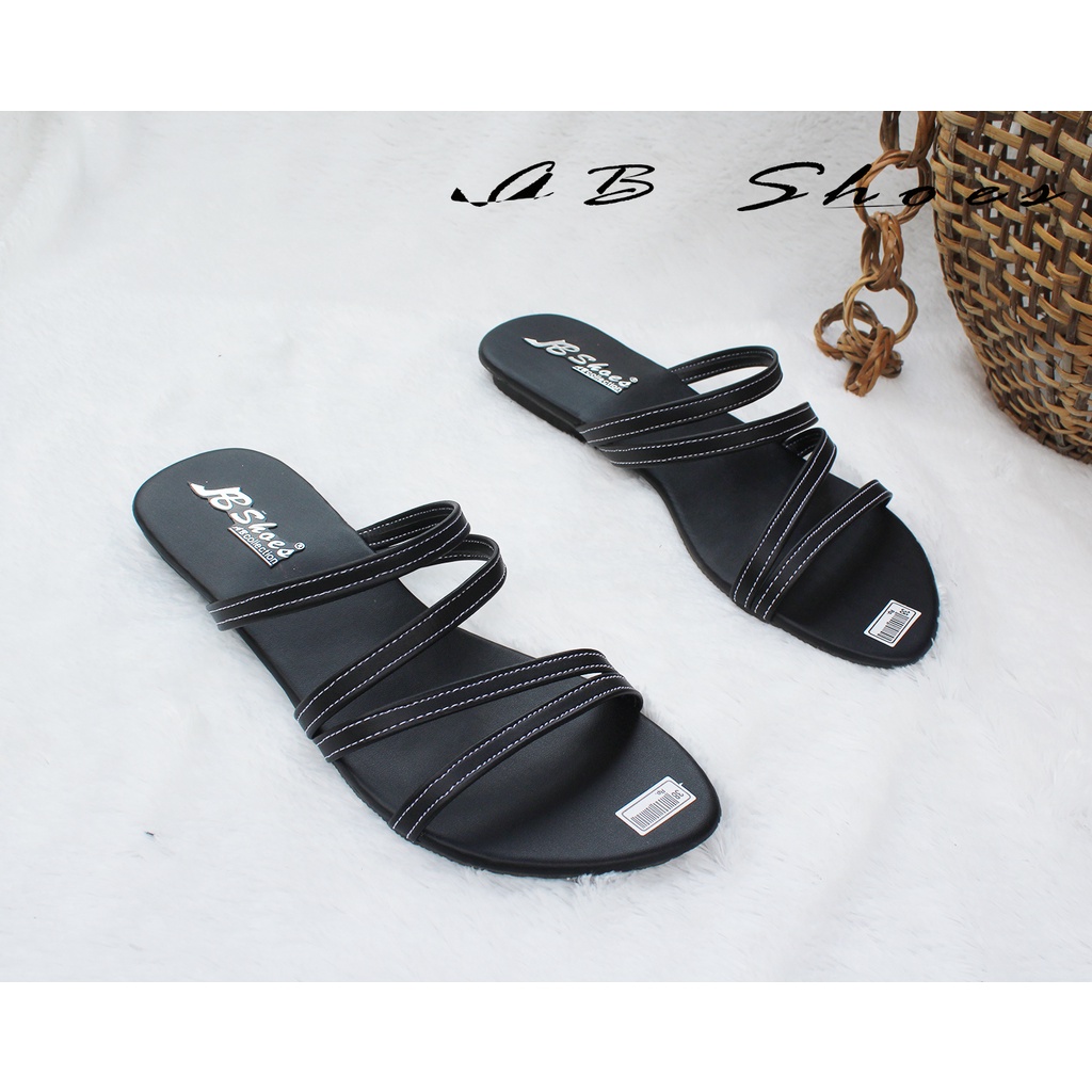 Sandal Wanita Murah Sandal Teplek Wanita Tali Samping Sandal Flat Wanita