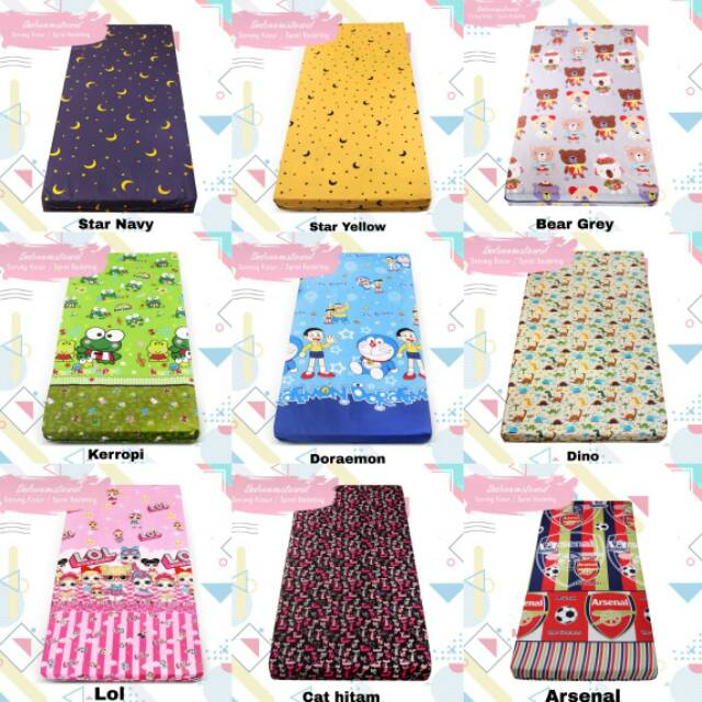 SPREI RESLETING SARUNG KASUR TERLARIS No 4 90x200x15 SPREI RESLETING SARUNG KASUR TERLARIS No 4 90x200x15
