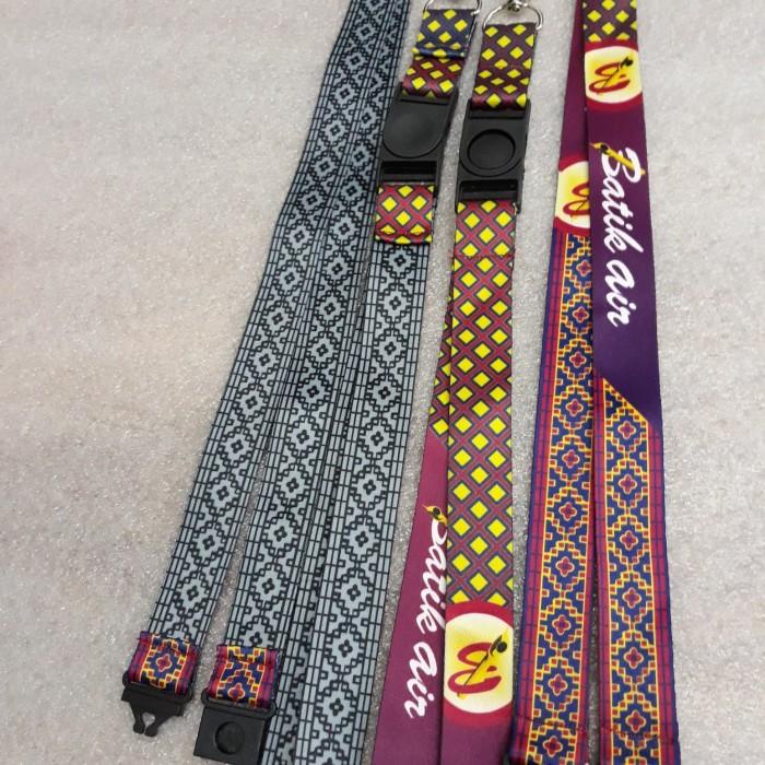

Lanyard Tali Id Card Lanyard Batik Air Premium Murah Baru