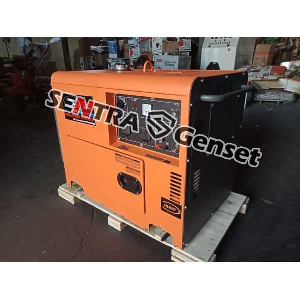 Genset / Genset Silent Diesel 5000 Watt. Max 5500 Watt Kekinian Terlaris