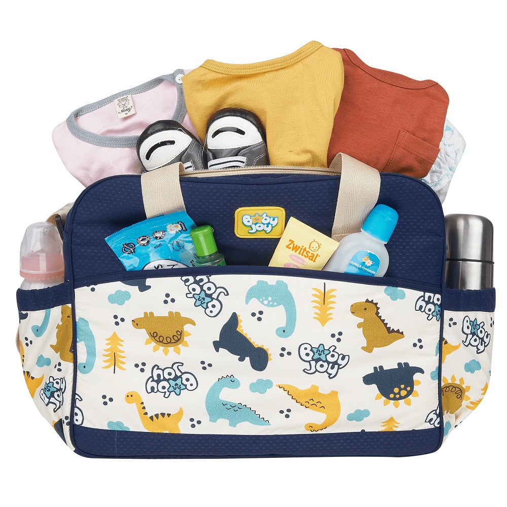 Baby Joy Tas Bayi Medium Little Dino Series - BJT 1040 - Tas Perlengkapan Bayi Diaper Bag