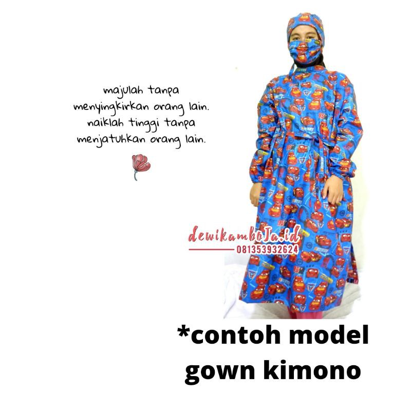 KATUN JEPANG | APD GOWN MOTIF
