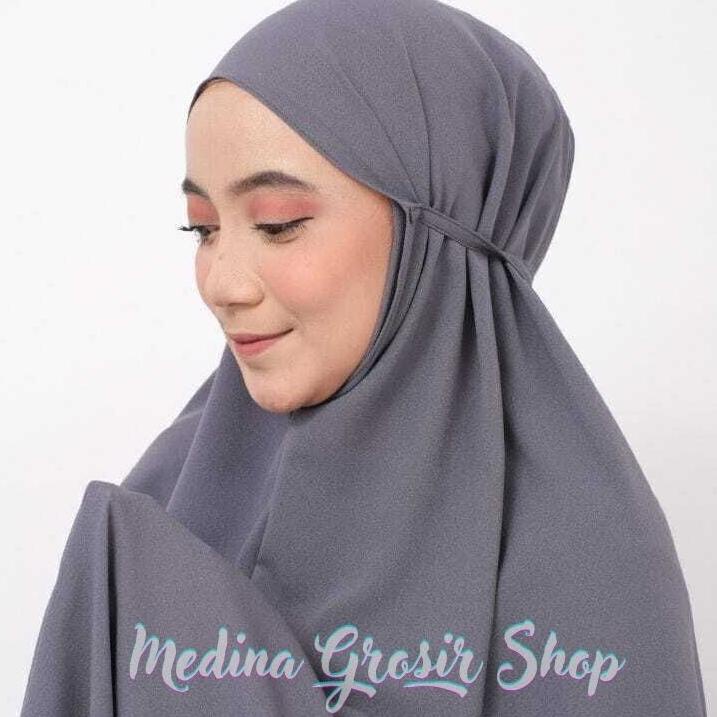 zqkh -17 Mukena Meiza Dewasa Traveling Polos Jumbo / Mukena Treveling Terbaru 2022 ❉