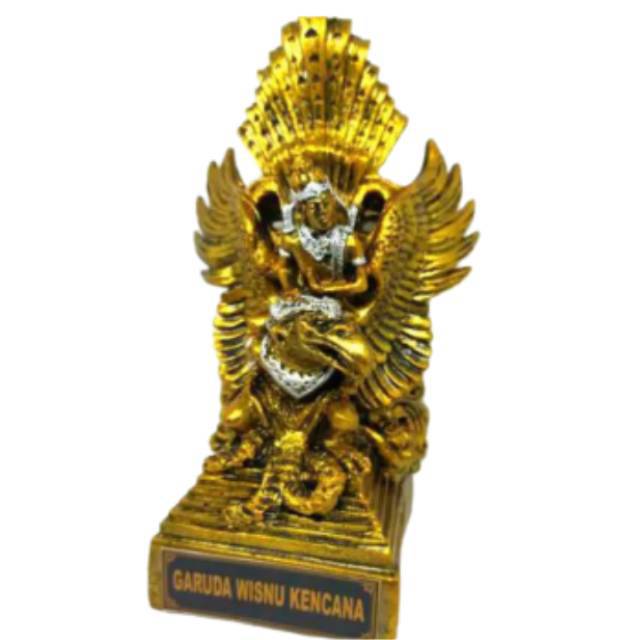 (BISA COD) PAJANGAN MINIATUR PATUNG GARUDA WISNU KENCANA BALI 22 x 9 x 9 cm BAHAN FIBERGLASS