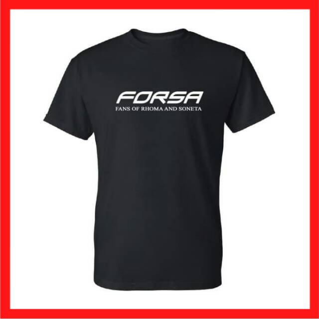 Kaos Baju Forsa Tshirt Fans Of Roma And Soneta
