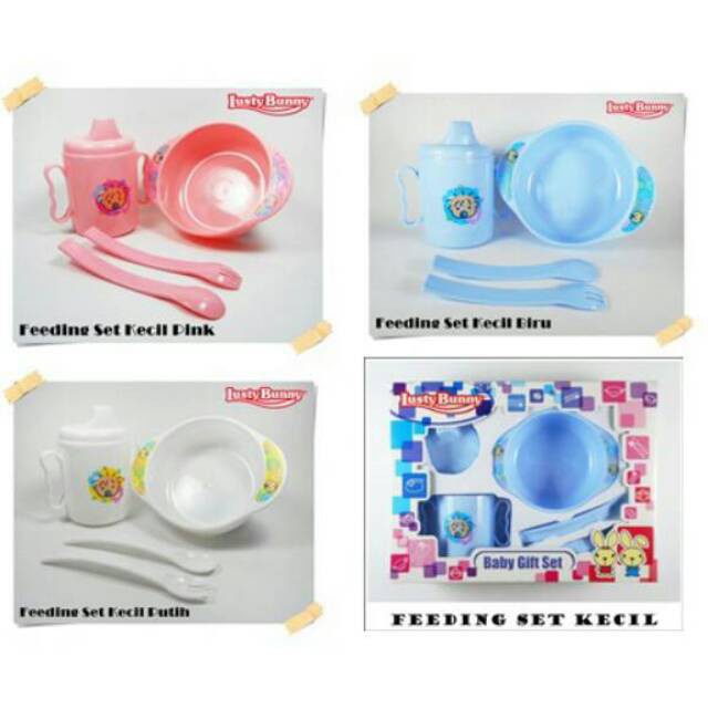 Lusty Bunny LB1363 (Kemasan Plastik) Feeding Set BEST SELLER