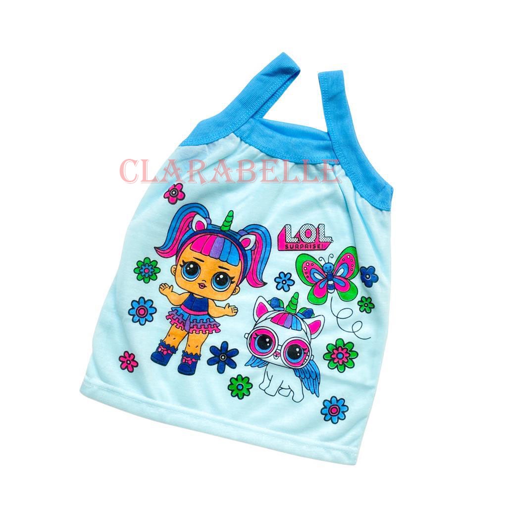 Singlet Kaos Anak Kartun Karakter Motif Lucu LOL