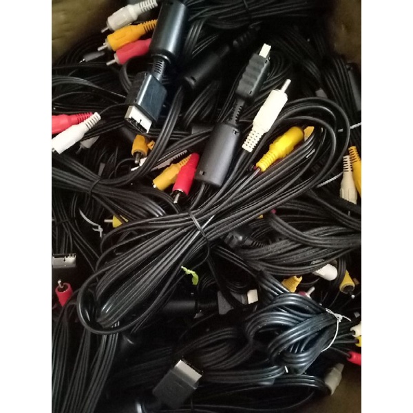 Kabel AV PS PS2 original EX Japan kabel RCA