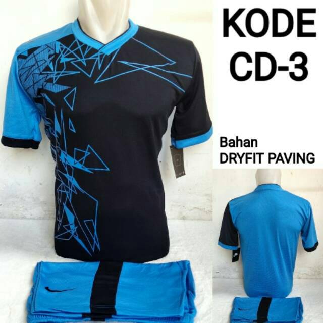 Setelan kaos+celana jersey olahraga Nike