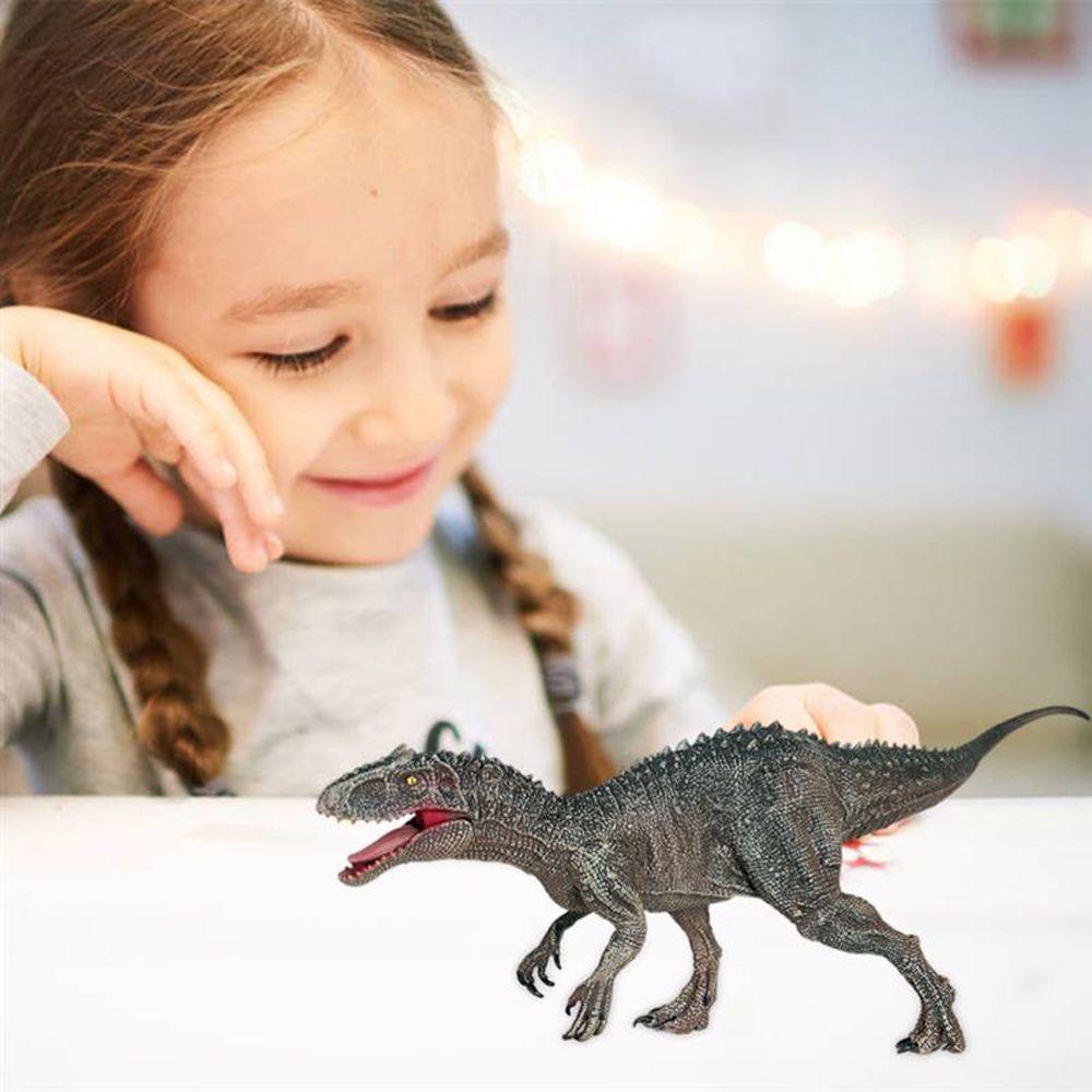 Quinton Indominus Rex Action Figure Kreatif Novelty Dinosaur Animals World Jaw Dinosaurus Animal Simulasi Mainan Permainan Keluarga Koleksi Mainan Simulasi Tirani Naga