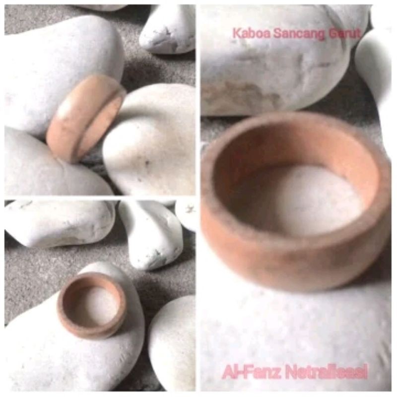 cincin kayu kaboa Sancang Garut