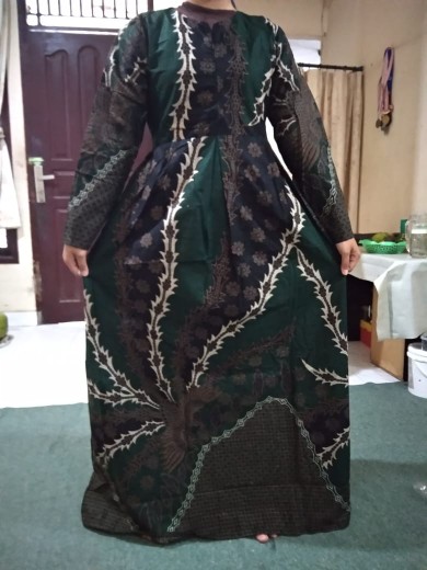 Gamis Batik Manggar, Padi,sekar,cantik,kubis,kipas,daun,kupu,nadine,gendis,kawung,termurah