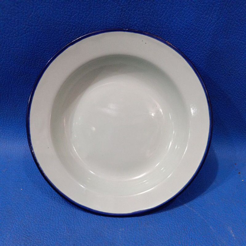 Piring seng polos 16cm standart