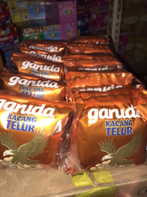 Garuda kacang telur 20 gram. 1 pack isi 10 sachet